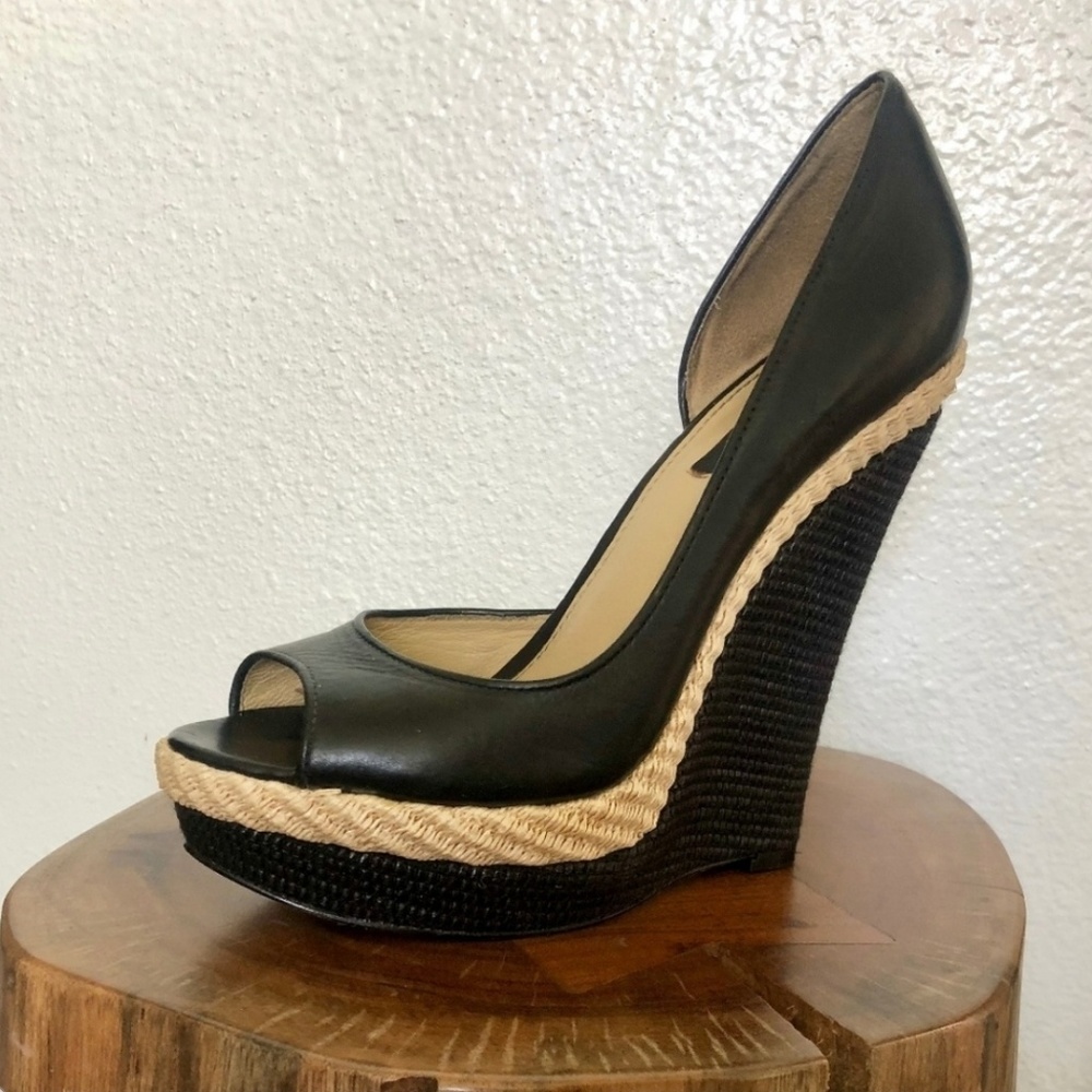Wedge high heel